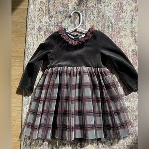 Petit bateau Christmas dress 24 month